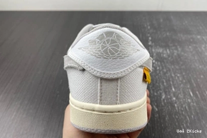 AJKO SP Union Efficient Low  7168 1 DO8912- Retro 108 White Canvas Jordan 0701